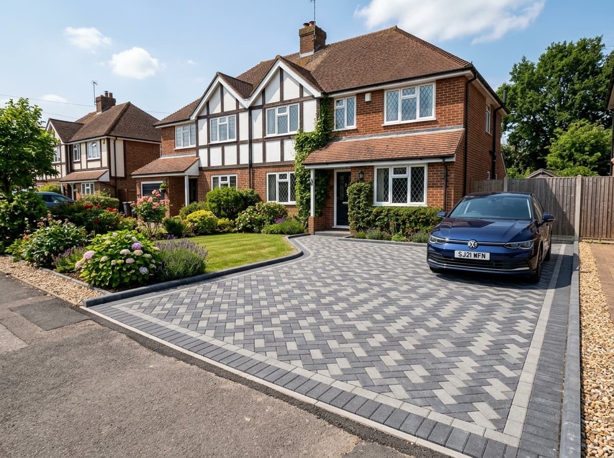 Driveway & Patio Paving — WPE Property UK